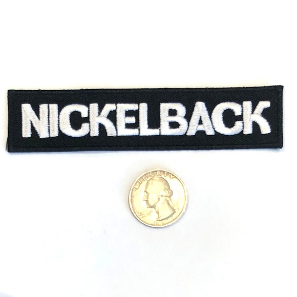 Nickelback patch iron on band badge DIY rock music - Picture 1 of 1